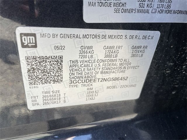 2022 Chevrolet Silverado 1500 RST