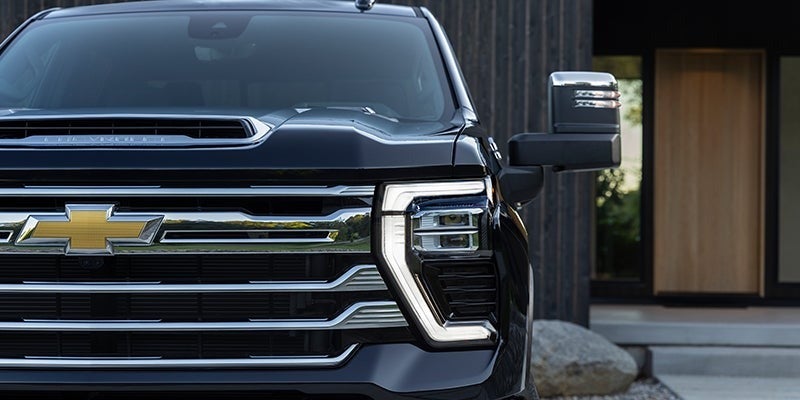 grill of 2024 Chevrolet Silverado HD