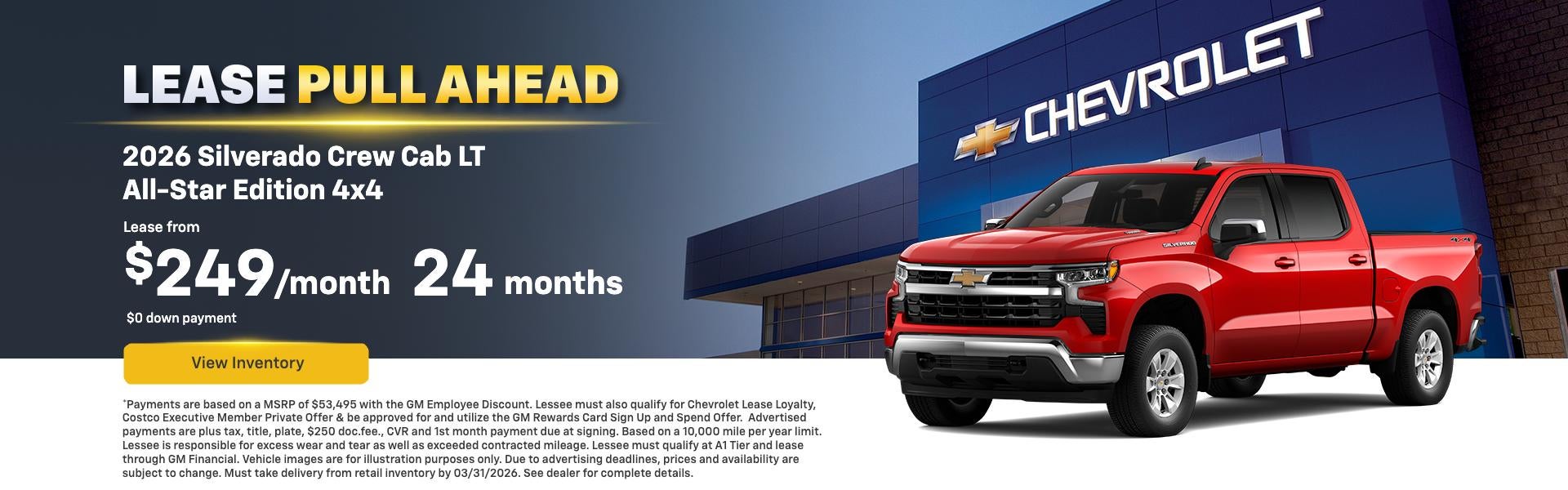 Silverado Offer