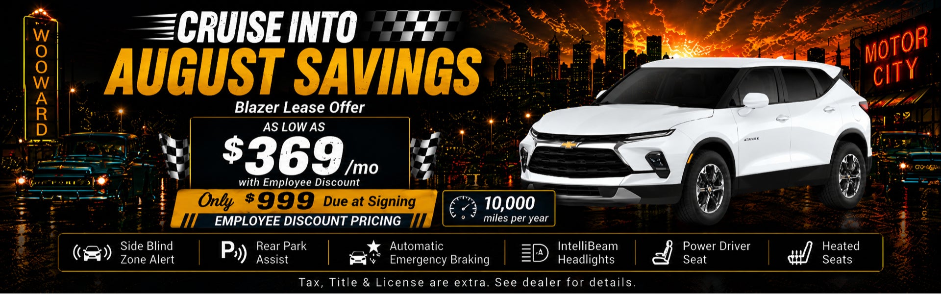 August Blazer Savings