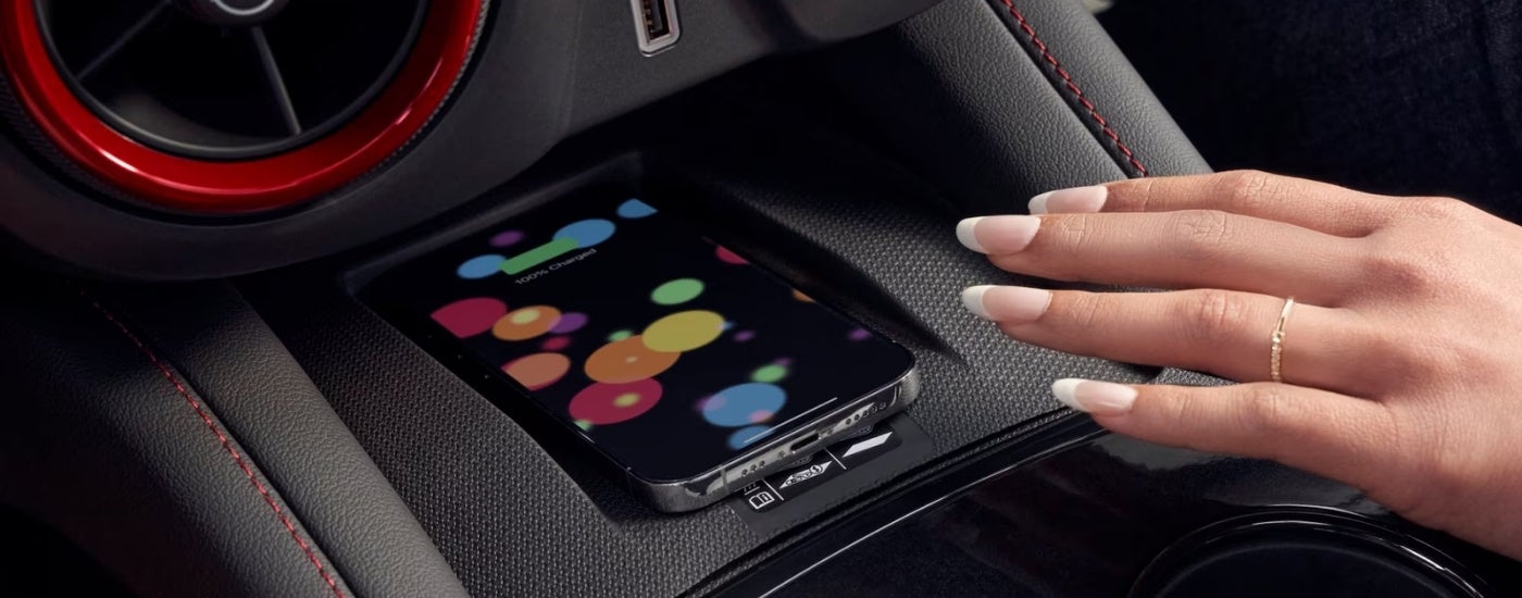 Smartphone in a 2025 Chevy Blazer RS