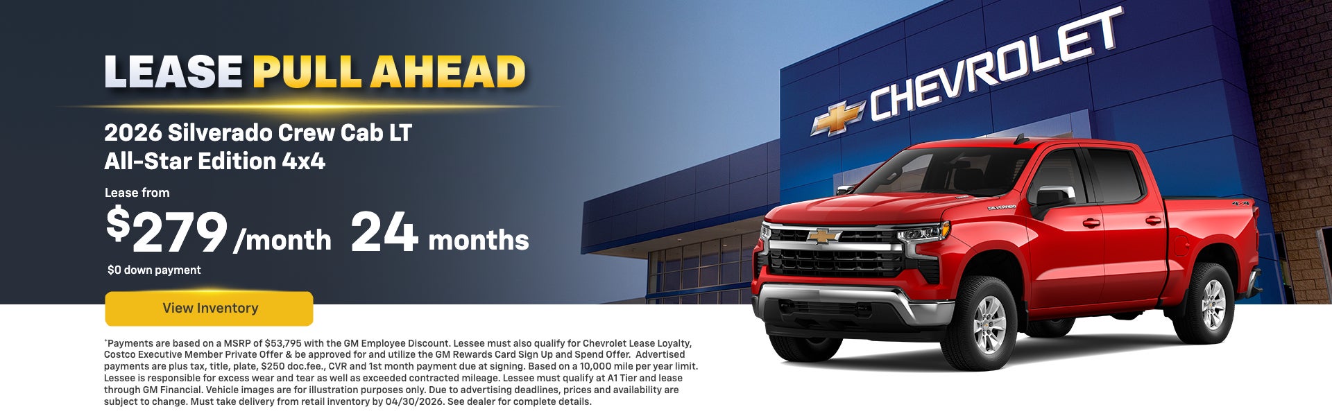 2026 Silverado Crew Cab LT All-Star Edition 4x4